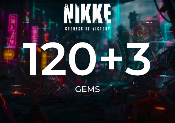 Goddess of Victory: Nikke - 120 + 3 Gems