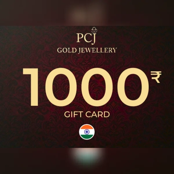 PCJ Gold Jewellery Gift Card 1000 INR Key - INDIA