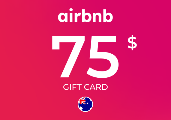 Airbnb Gift Card 75 AUD Airbnb Gift Card 75 AUD