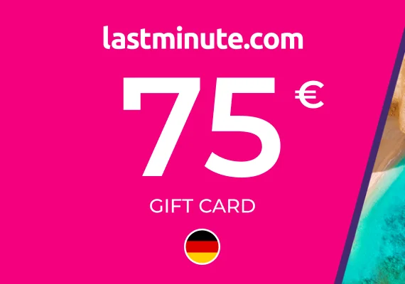 lastminute.com Travel Gift Card 75 EUR Key - GERMANY