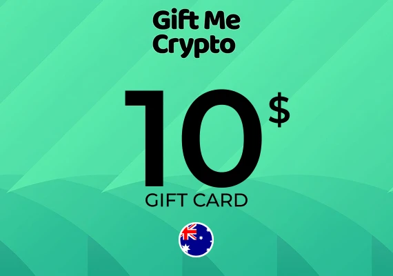 Gift Me Crypto Gift Card 10 AUD 