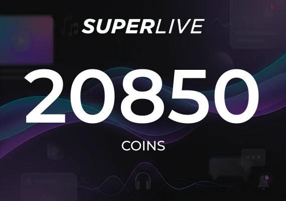 SuperLive - 20,850 Coins