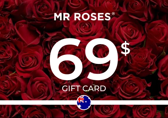 Mr Roses Gift Card 69 AUD