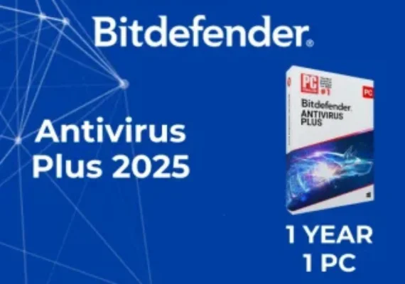 Bitdefender Antivirus Plus 2025 (1 Year / 1 PC)