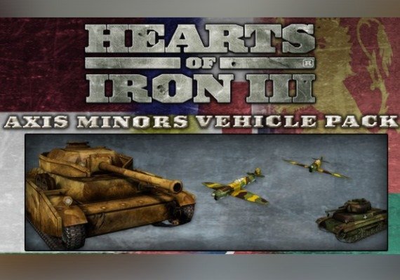 Hearts of Iron III: Axis Minors Vehicle Pack (DLC) (PC)
