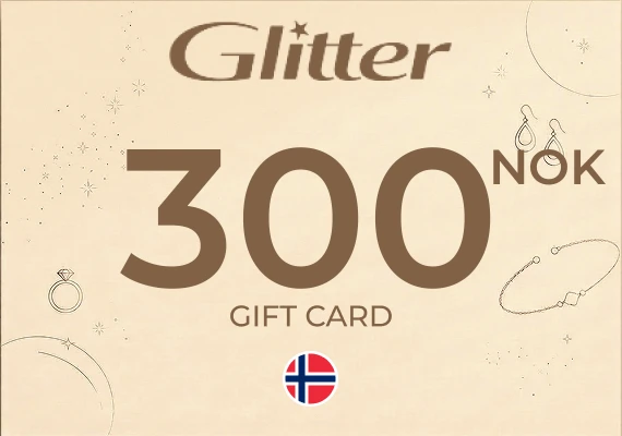 Glitter Gift Card 300 NOK
