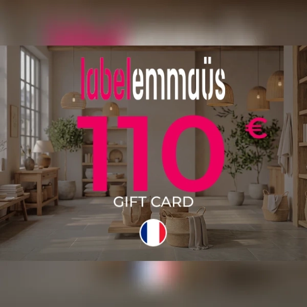Label Emmaüs Gift Card 110 EUR Key - FRANCE