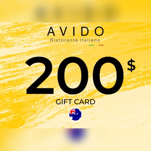 Avido Ristorante Gift Card 200 AUD Key - AUSTRALIA