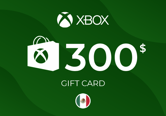 Xbox Live Gift Card 300 MXN