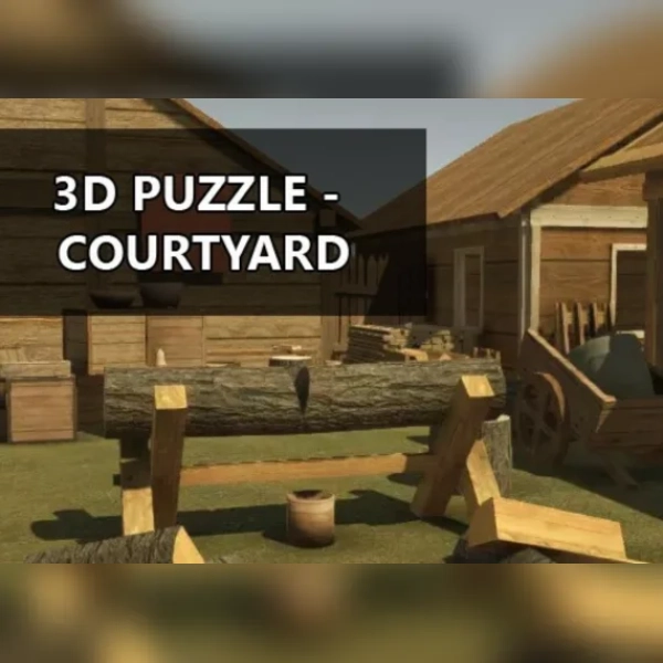 3D PUZZLE - Courtyard (PC) Steam Key - GLOBAL