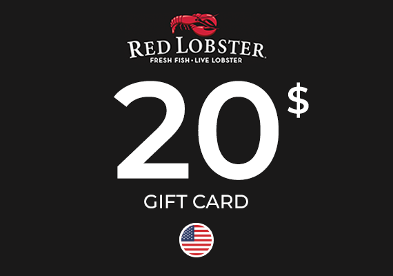 Red Lobster Gift Card 20 USD