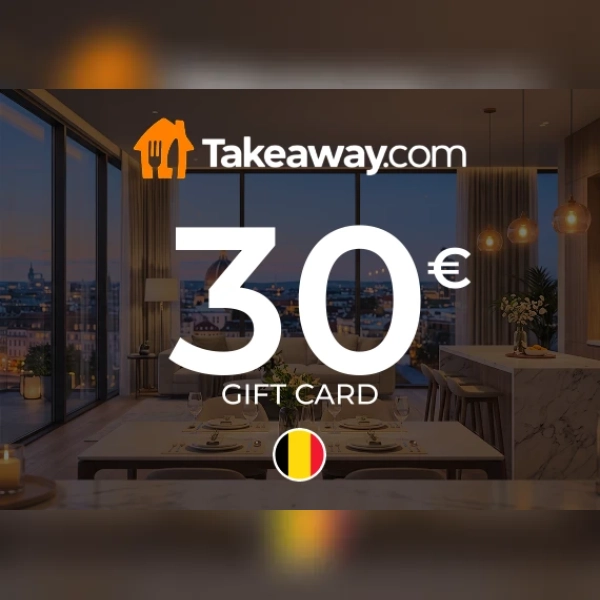 Takeaway.com Gift Card 30 EUR Key - BELGIUM