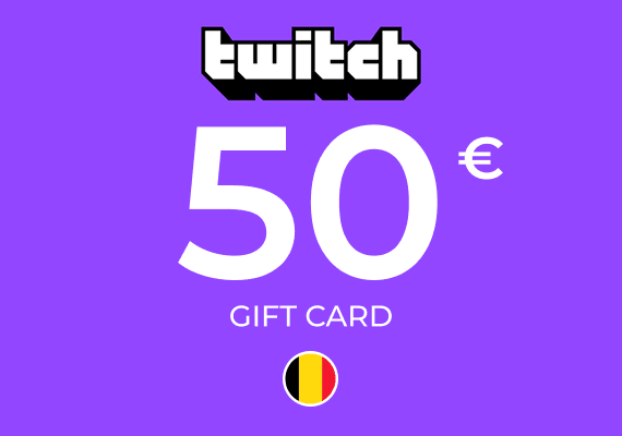 Twitch Gift Card 50 EUR Twitch Gift Card 50 EUR