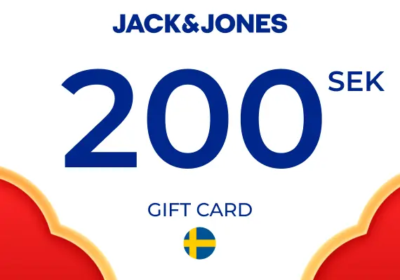 JACK & JONES Gift Card 200 SEK