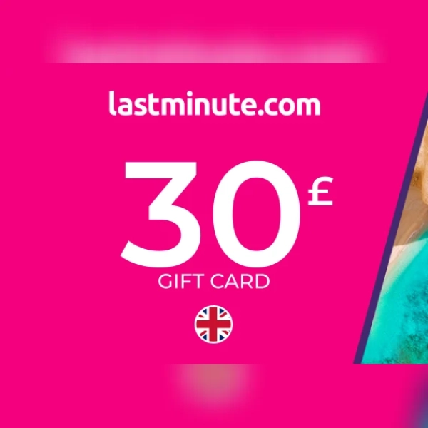 lastminute.com Hotel Gift Card 30 GBP Key - UNITED KINGDOM