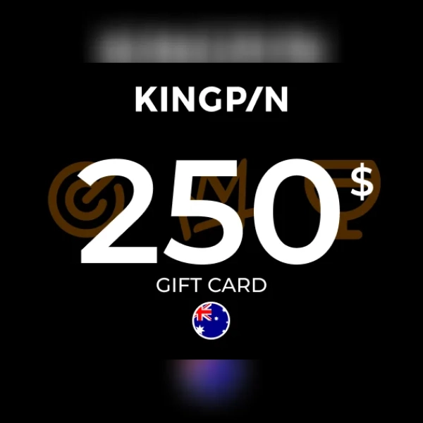 Kingpin Gift Card 250 AUD Key - AUSTRALIA