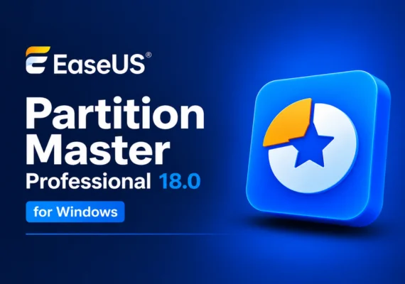 EaseUS Partition Master Professional 18.0 for Windows