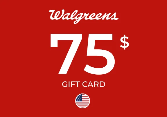 Walgreens Gift Card 75 USD