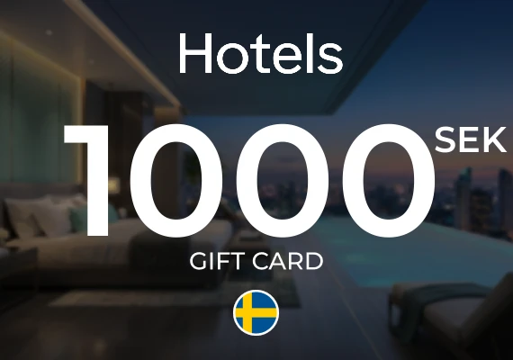 Hotels Online Gift Card 1000 SEK