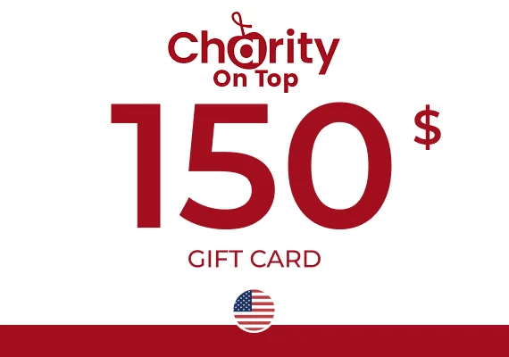 Charity on Top Gift Card 150 USD