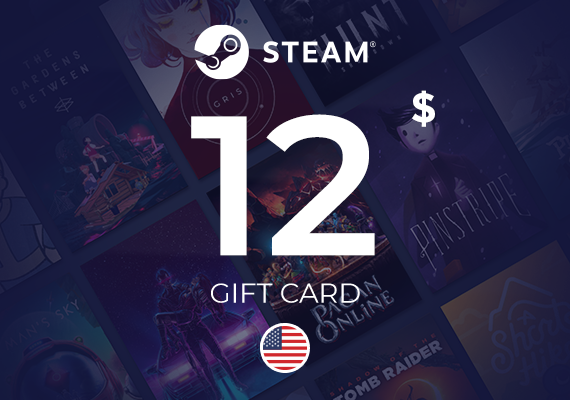 Steam Wallet Gift Card 12 USD