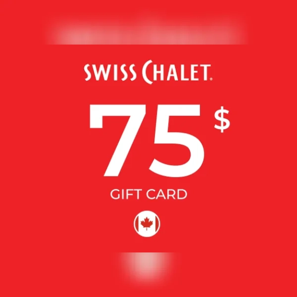 Swiss Chalet Gift Card 75 CAD Key - CANADA