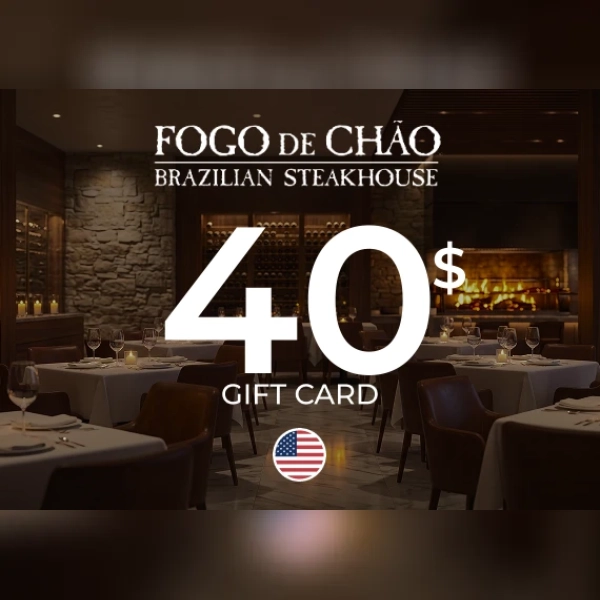 Fogo de Chão Brazilian Steakhouse Gift Card 40 USD Key - UNITED STATES