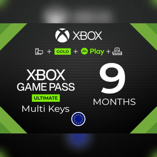 Xbox Game Pass Ultimate 9 Months - Multi Keys Xbox Live Key - EU
