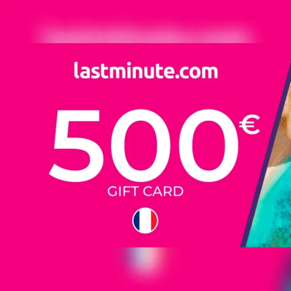 Lastminute.com Travel Gift Card 500 Eur Key - France