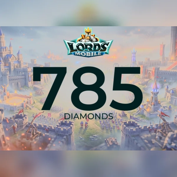 Lords Mobile - 785 Diamonds Direct Top-Up - GLOBAL