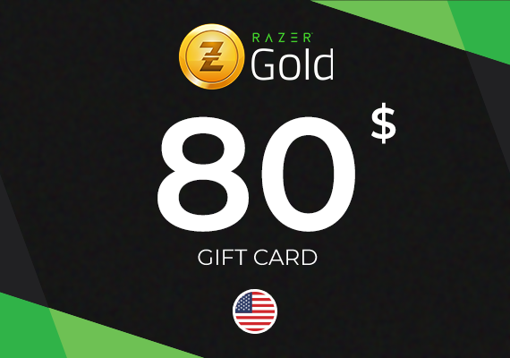 Razer Gold Gift Card 80 USD Key - UNITED STATES