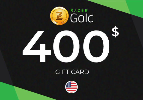 Razer Gold Gift Card 400 USD Key - UNITED STATES