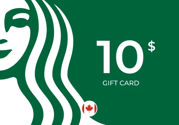 Starbucks Gift Card 10 CAD