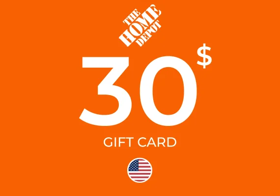 The Home Depot Gift Card 30 USD