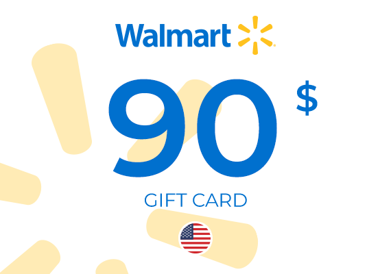 Walmart Gift Card 90 USD