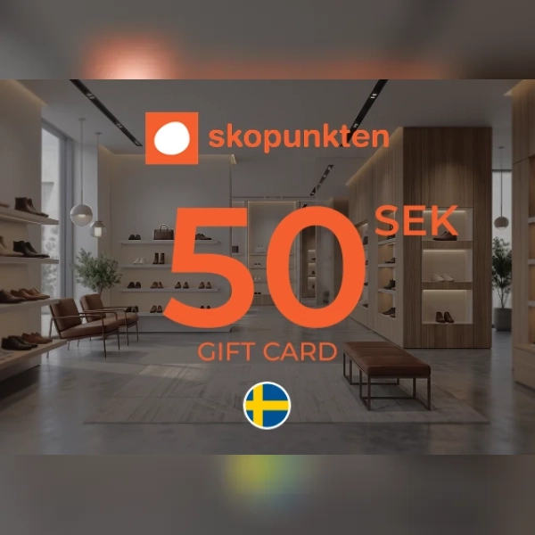 Skopunkten Gift Card 50 SEK Key - SWEDEN