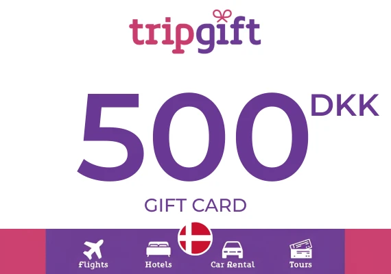 TripGift Gift Card 500 DKK