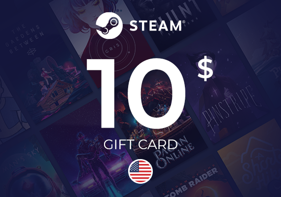 Steam Wallet Gift Card 10 USD Steam Wallet Gift Card 10 USD