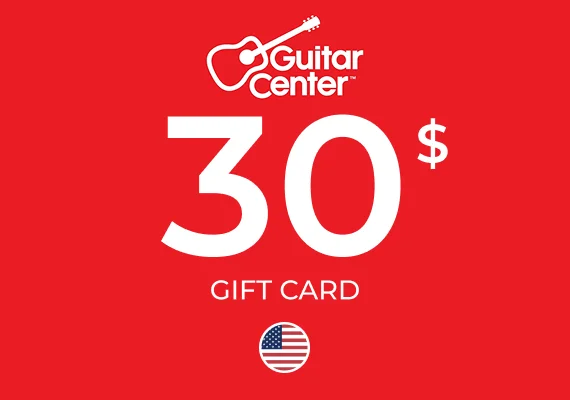 Guitar Center Gift Card 30 USD