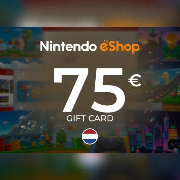 Nintendo eShop Digital Code Gift Card 75 EUR Key - NETHERLANDS