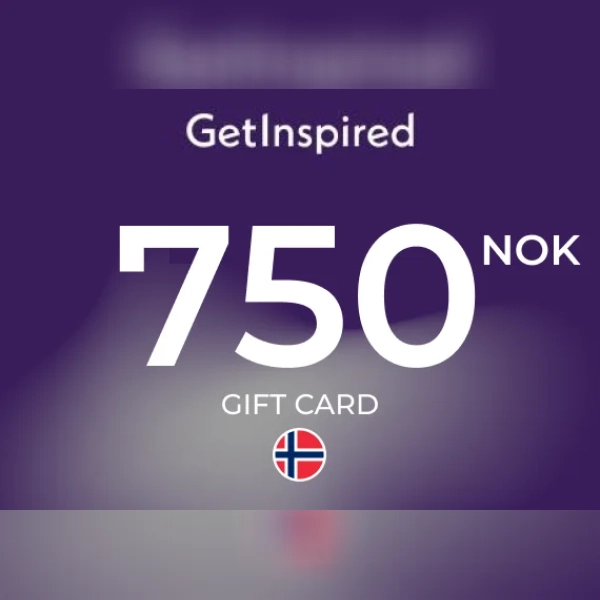 GetInspired Gift Card 750 NOK Key - NORWAY