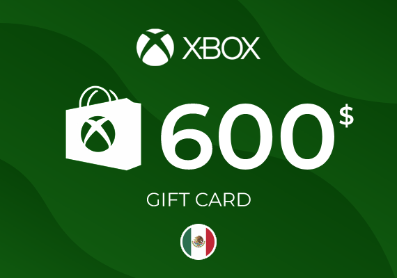 Xbox Live Gift Card 600 MXN