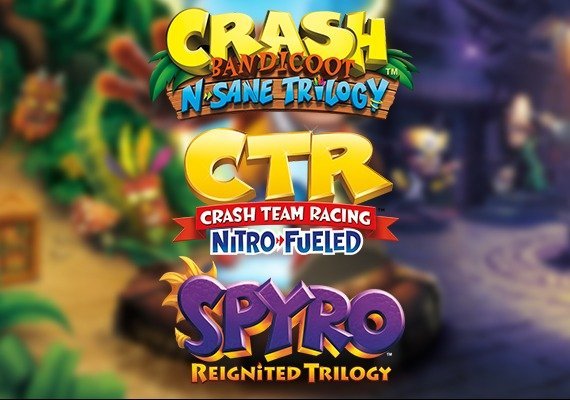 Crash Team Racing Nitro-Fueled + Spyro Game Bundle (Xbox One / Xbox Series X|S) Xbox Live Key - ARGENTINA