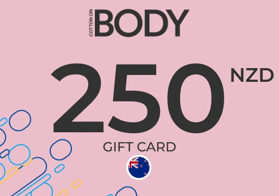 Cotton On Body Gift Card 250 NZD