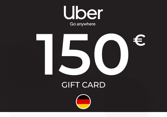 Uber Gift Card 150 EUR
