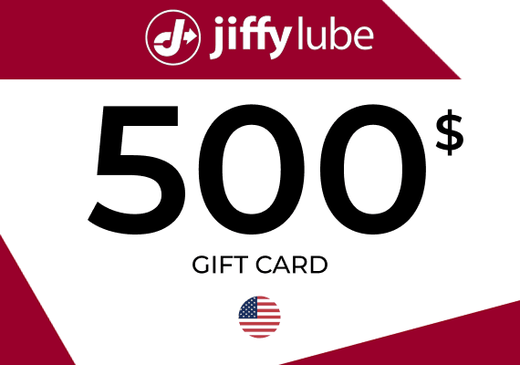 Jiffy Lube Gift Card 500 USD