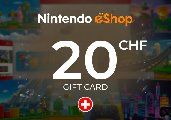 Nintendo eShop Digital Code Gift Card 20 CHF