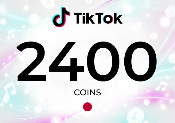 TikTok 2400 Coins Key - JAPAN