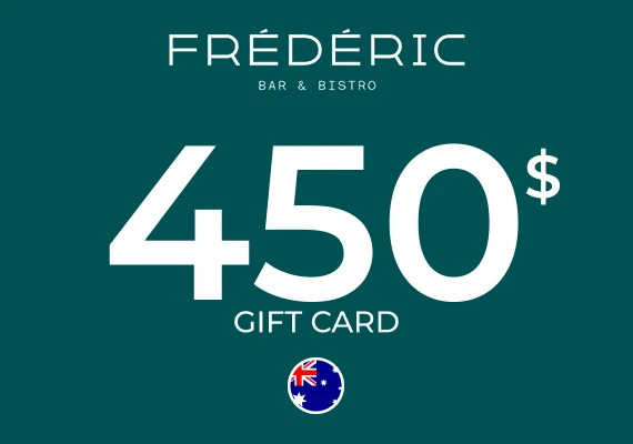 Frederic Gift Card 450 AUD