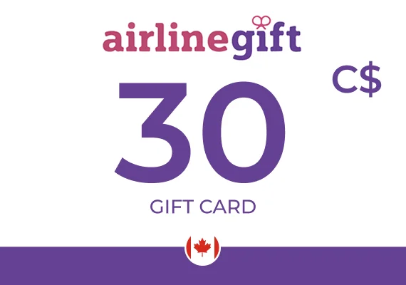 AirlineGift Gift Card 30 CAD